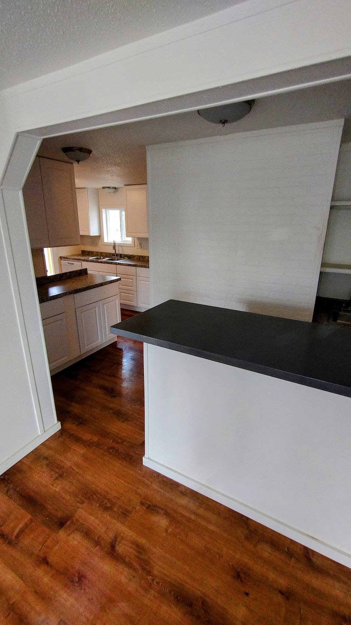 White Shaker + Painted Brick — Chess Remodels project